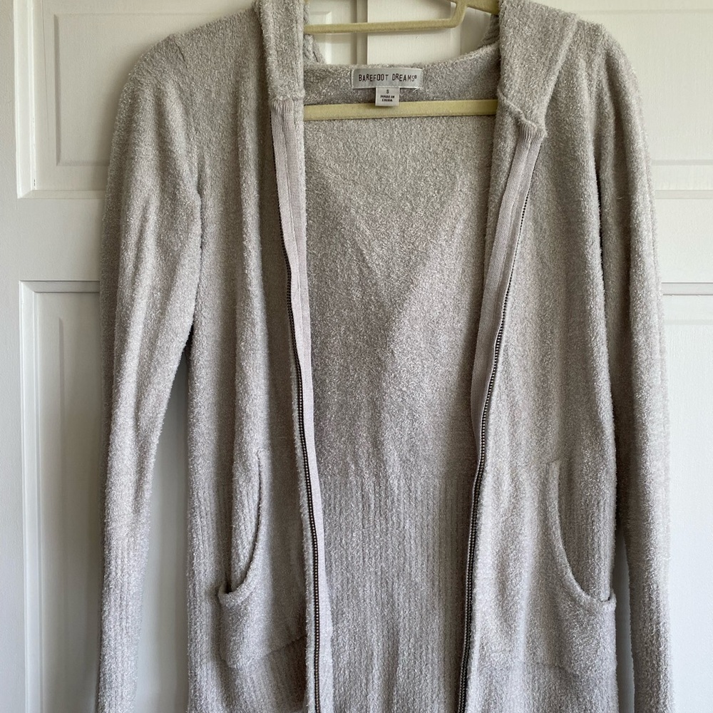 Barefoot Dreams CozyChic Lite Zip Up Hoodie